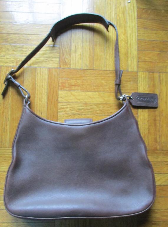 Vintage Coach Handbag Purse: Vintage Coach Leather Handbag Purse Brown Maker: Coach Date/Period: 20th Century Material: Leather Type: Handbag - Purse Condit