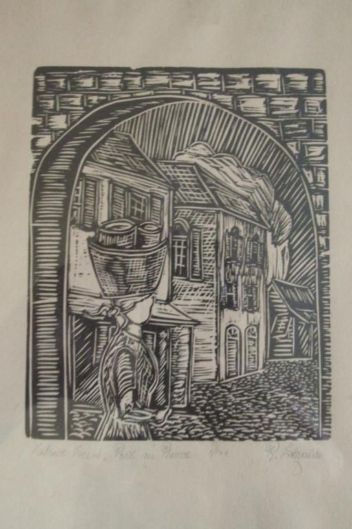 Street Scene Port au Prince Haiti: Street Scene Port au Prince (Haiti) A wonderful early woodblock of Port au Prince Haiti Artist: R. Staples Print Type: Woodblock Signed: <