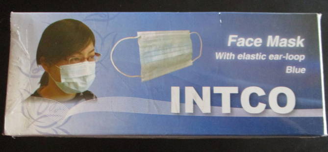 100 FACE MASKS MEDICAL SURGICAL ANTIVIRAL FLU: 100 Medical Surgical Face MasksDisposable Face Mask Surgical Medical Industrial Masks are supplied new in a 50 piece boxes Face Mask With Ear-Loop Blue Used In Clinics and First Responders for germ