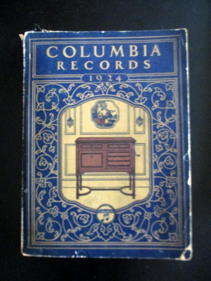 Columbia Records Complete Catalog 1924 (1 of 2)