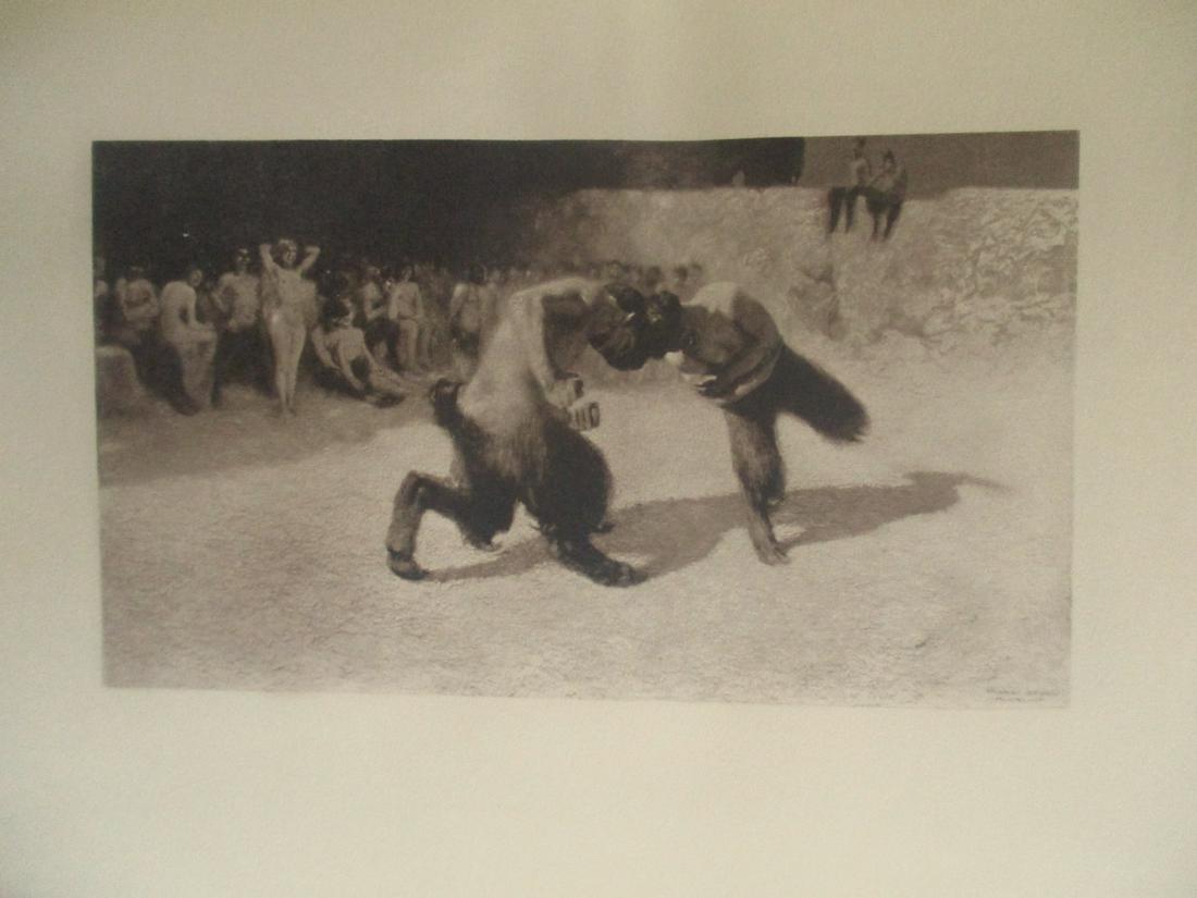 Franz Von Stuck - Kampfende Faune (1 of 1)