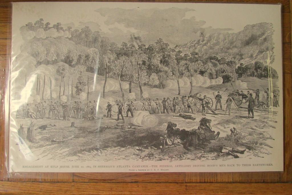 Engagement At Kulp House 1864 ~ Civil War (1 of 1)