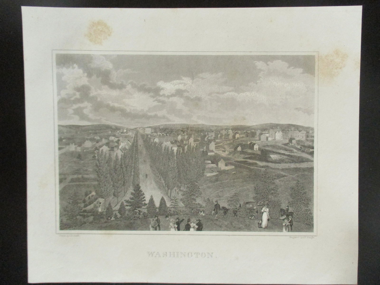 Early Panoramic View of Washington (DC) (1 of 3)