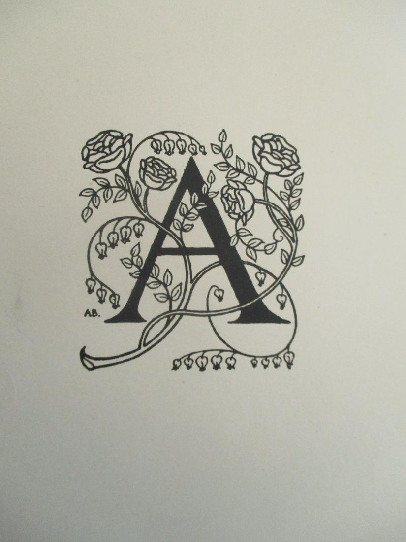 "A" - Aubrey Beardsley 1872 - 1898 (1 of 1)