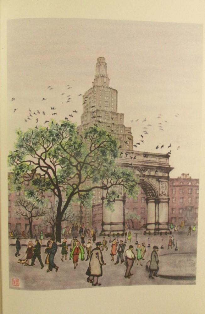 Sunset Over Washington Square [New York City] (1 of 1)