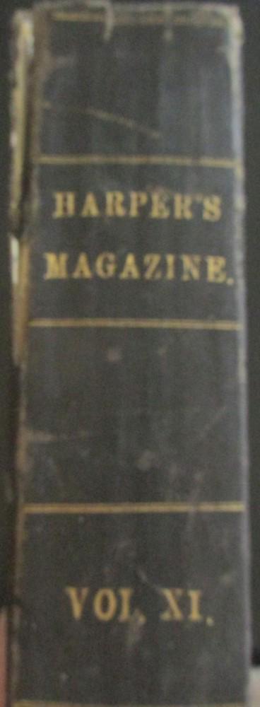 Harper's New Monthly Magazine Vol 11 - 1855: Harper's New Monthly Magazine Volume 11 - June to November 1855 The subjects of the articles includes articles on the Crimean War, the Mexican War, California, pirates,