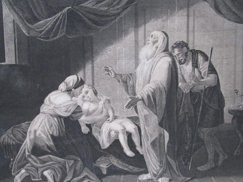 Elijan Raising the Shunamites Son (1 of 3)