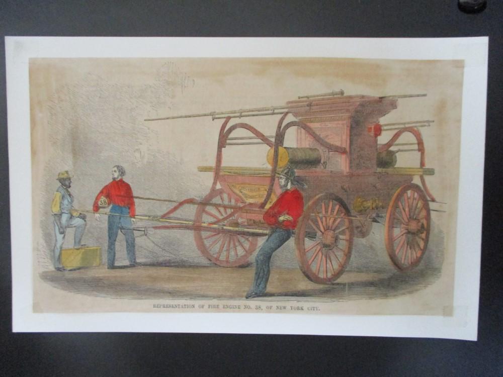 Representation of Fire Engine Co. 38 NYC Fire Dept (1 of 4)