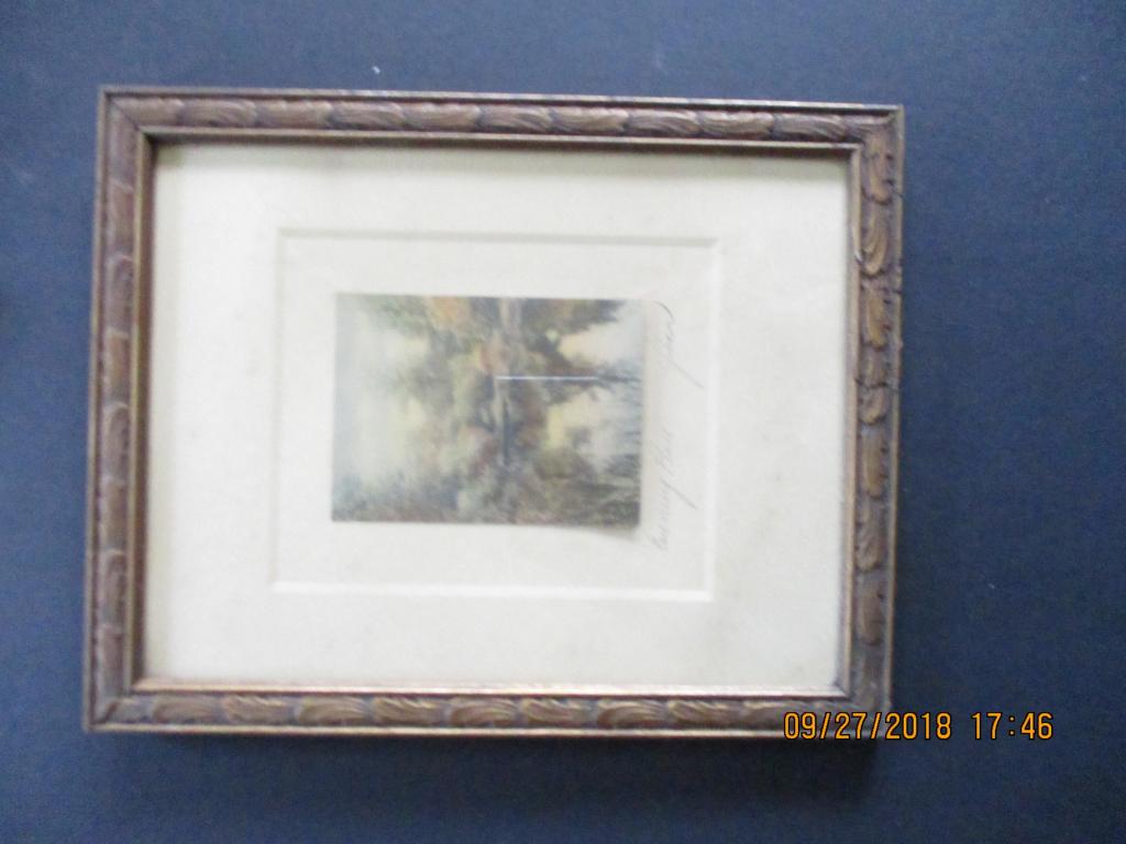 Evening Peace - Hand Colored Photograph by Gibson (1 of 2)