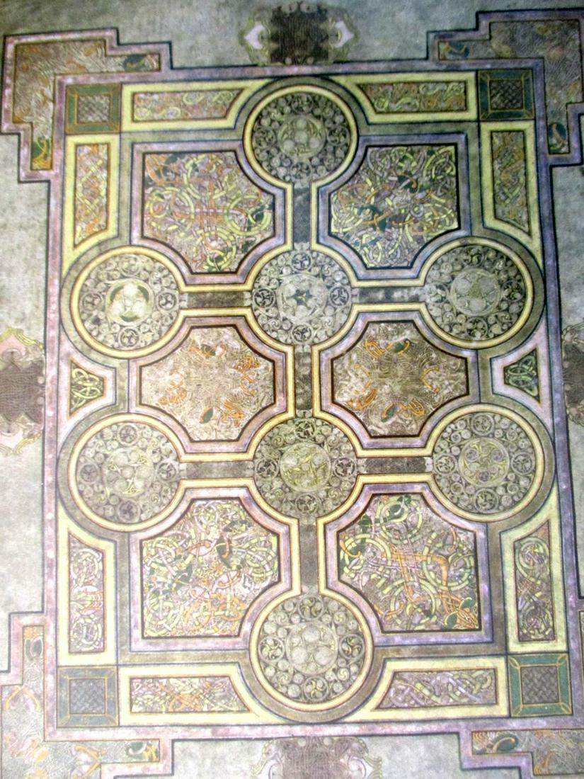 The Eight Circle Cross - Book of Kells (1 of 4)