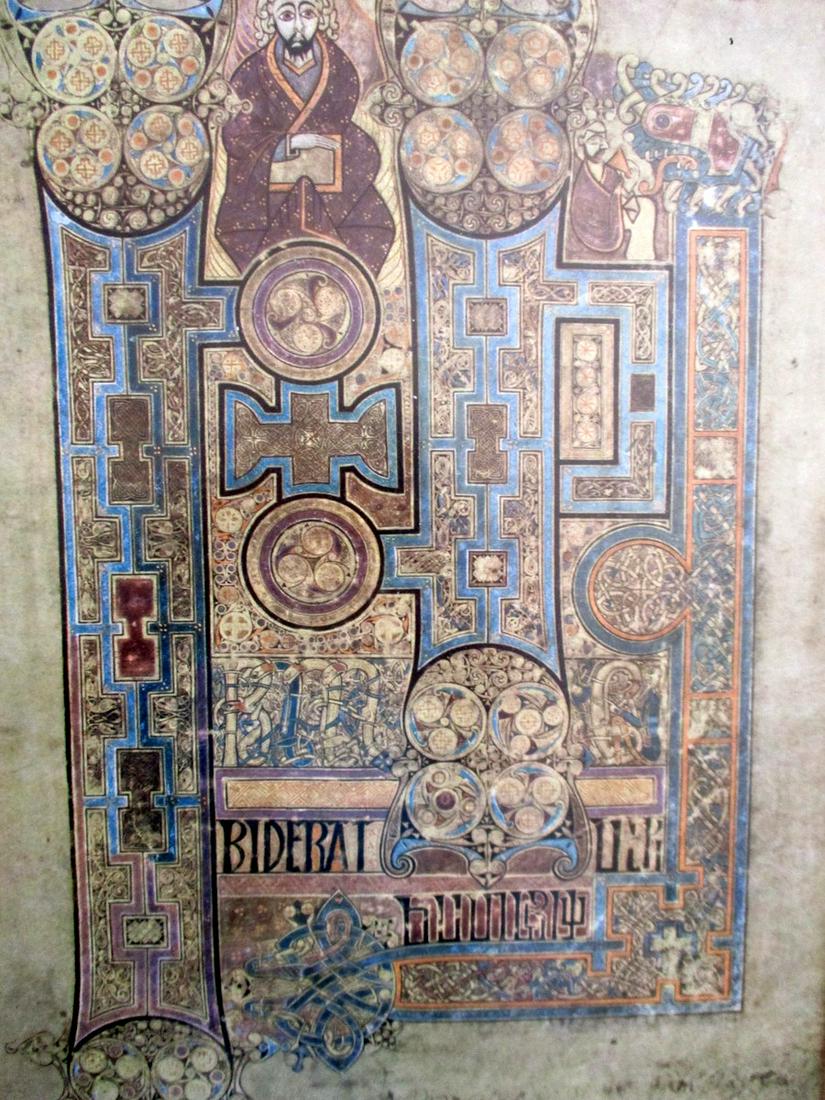 The Opening Words of St. John - Book of Kells (1 of 5)
