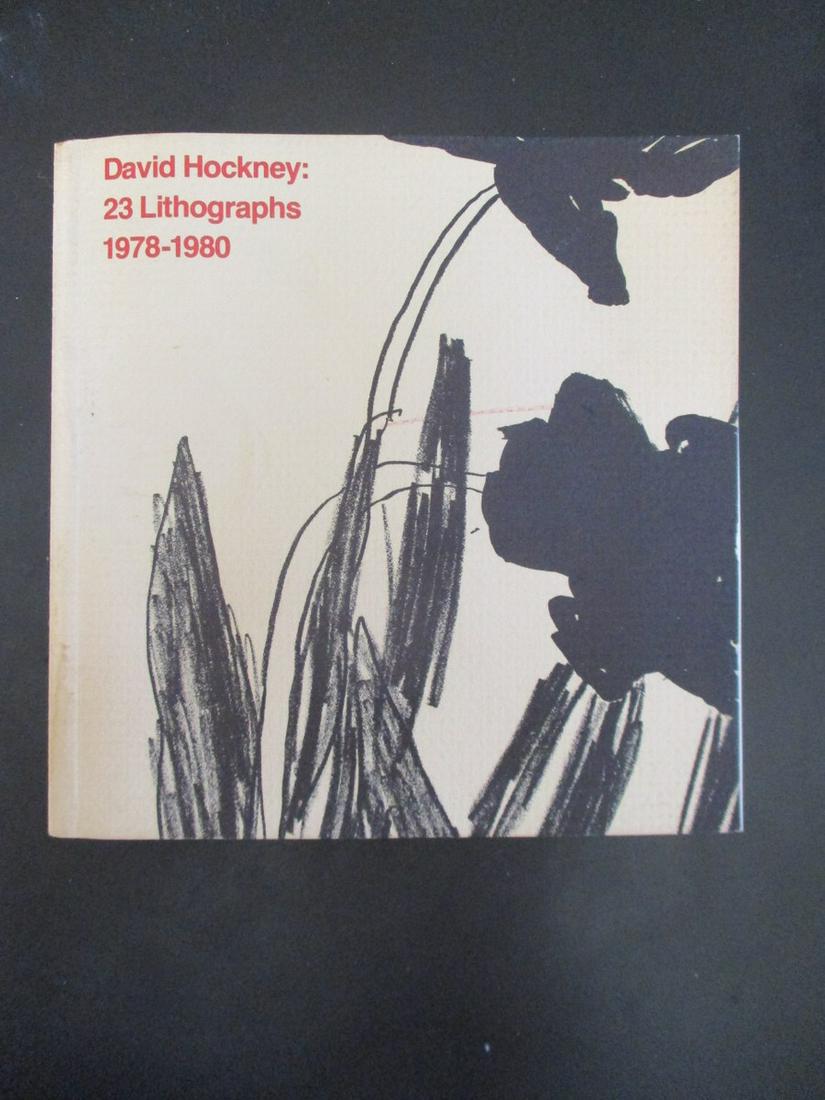 Two David Hockney Books Plus Promotional Cards (1 of 10)