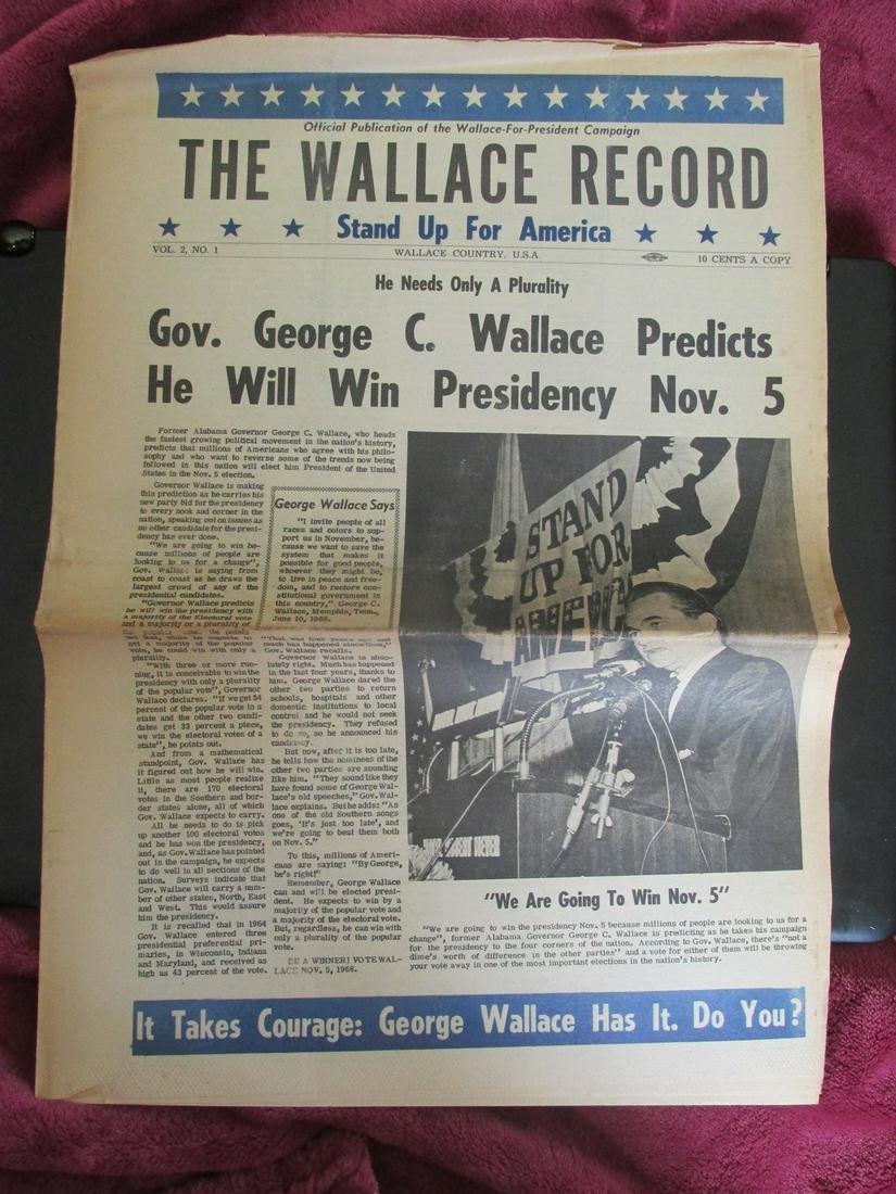 Governor George Wallace For President (1 of 1)
