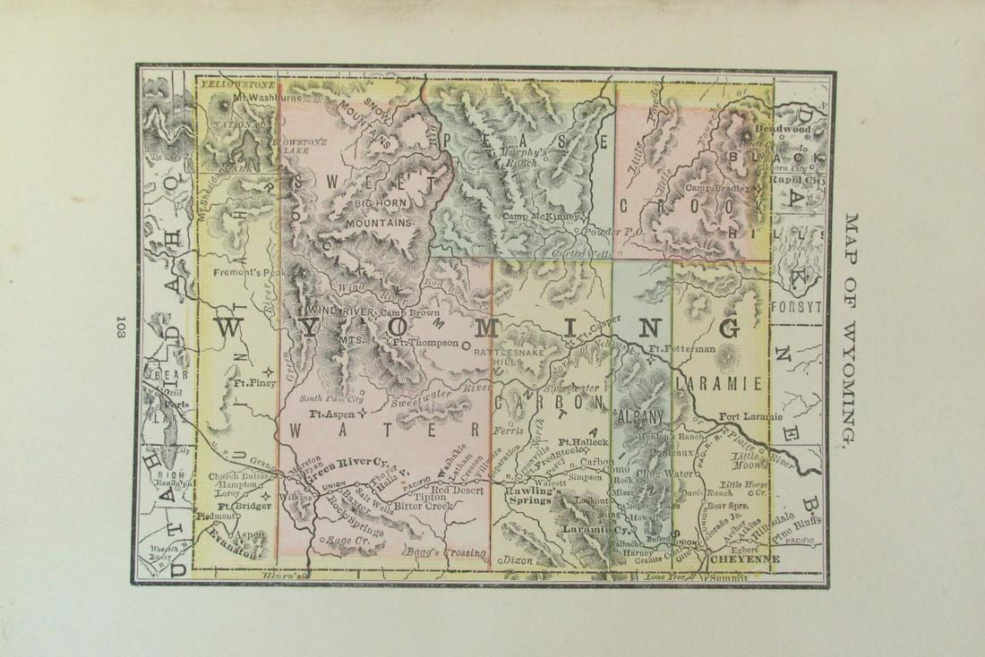 Map of Territory of Wyoming (1 of 2)