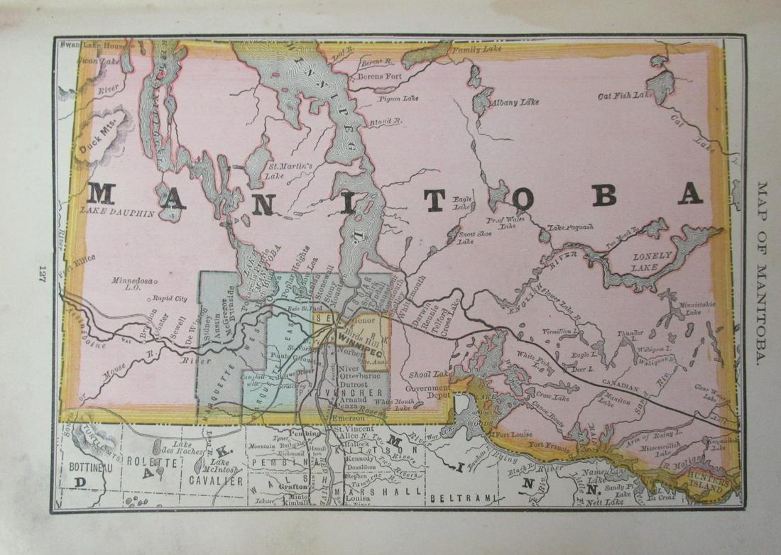 Map of Manitoba - Canada (1 of 2)