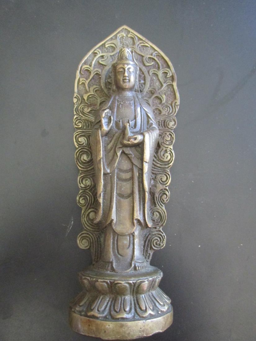 Bronze Buddha with Aureola (1 of 6)