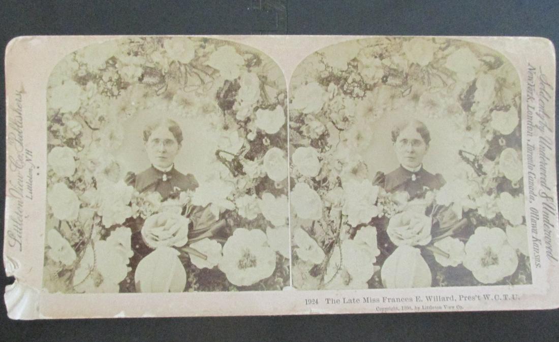 The Late Miss Francis E. Willard W.C.T.U. (1 of 4)