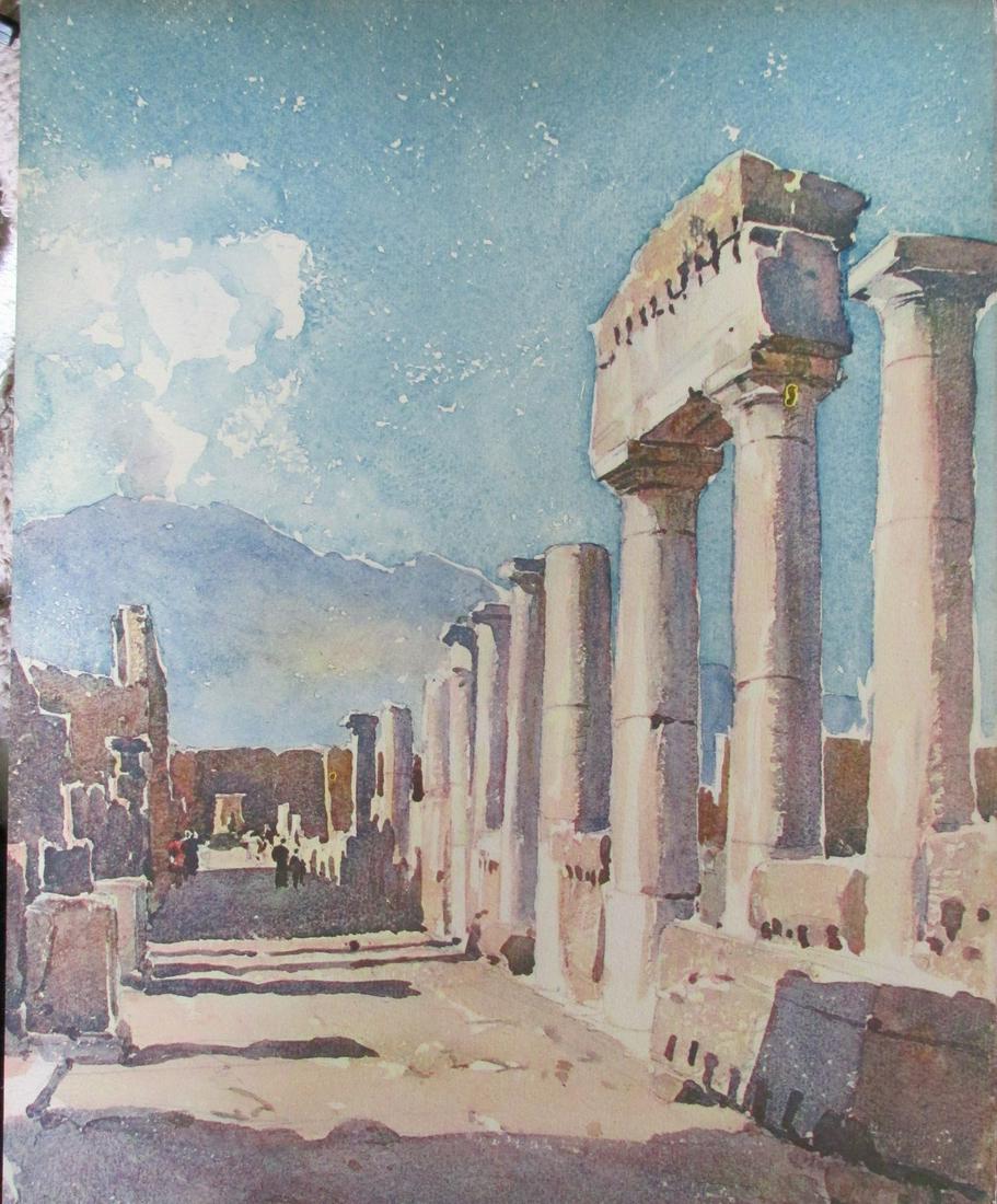 Arcade of the Forum At Pompeii - Pierre Vignal (1 of 1)