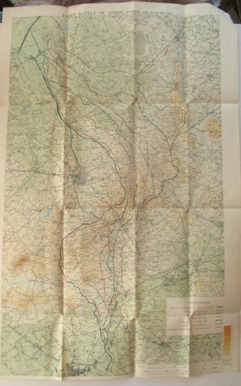 Third Battle of Ypres 1917 Map (1 of 5)