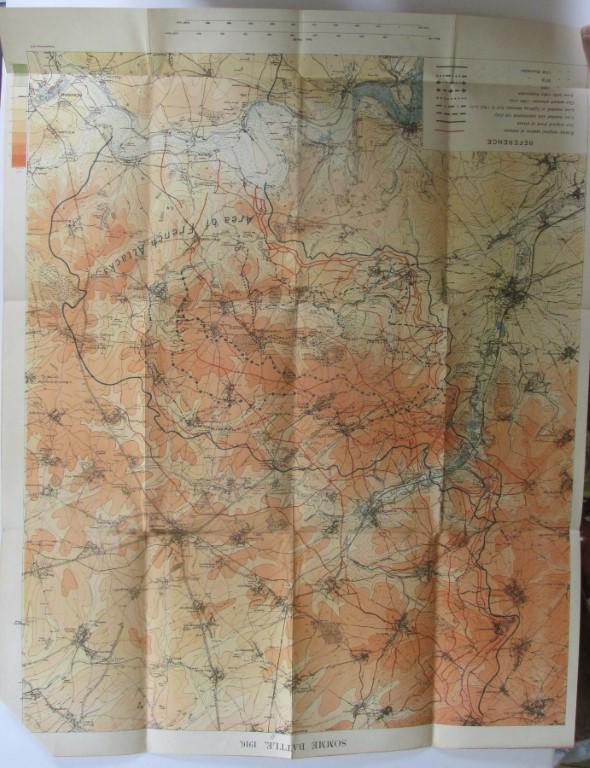 Battle of the Somme - 1916 Map (1 of 4)