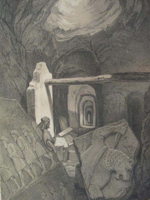 Egypt - Excavations At Kouyunjik 1852: Egypt - E;ccavations at Kouyunjik 1852 Sketched on the spot by S C Milan Artist: N. Chevalier Print Type: Stone Lithograph Date: 1852<