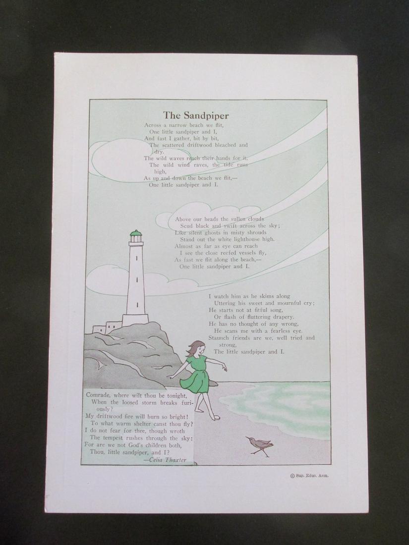The Sandpiper (Celia Thaxter) (1 of 2)