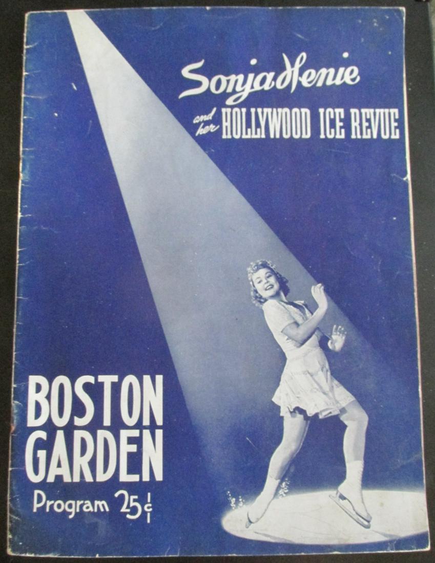 Skater - Actress SONJA HENIE - Program (1 of 4)