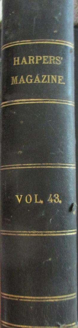 Harper's New Monthly Magazine Vol. XII (43): Harper's New Monthly Magazine Vol. XLIII June to November 1871. Nice article entitled "Life in Cuba" by Mrs. Helen S. Conant, also an article by her entitled: "Rambles in the West