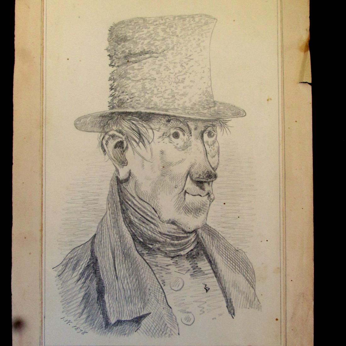 Portrait of Man with Stove Top Hat (1 of 8)