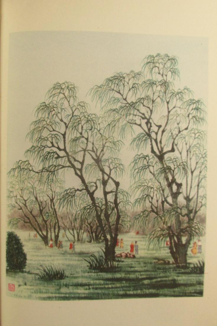 Brooklyn Botanical Gardens [New York City]: The Wind In The Willows In Brooklyn Botanical Gardens [New York City] Artist: Chang Yee Print Type: Color Halftone Signed: In plate Dimensions: