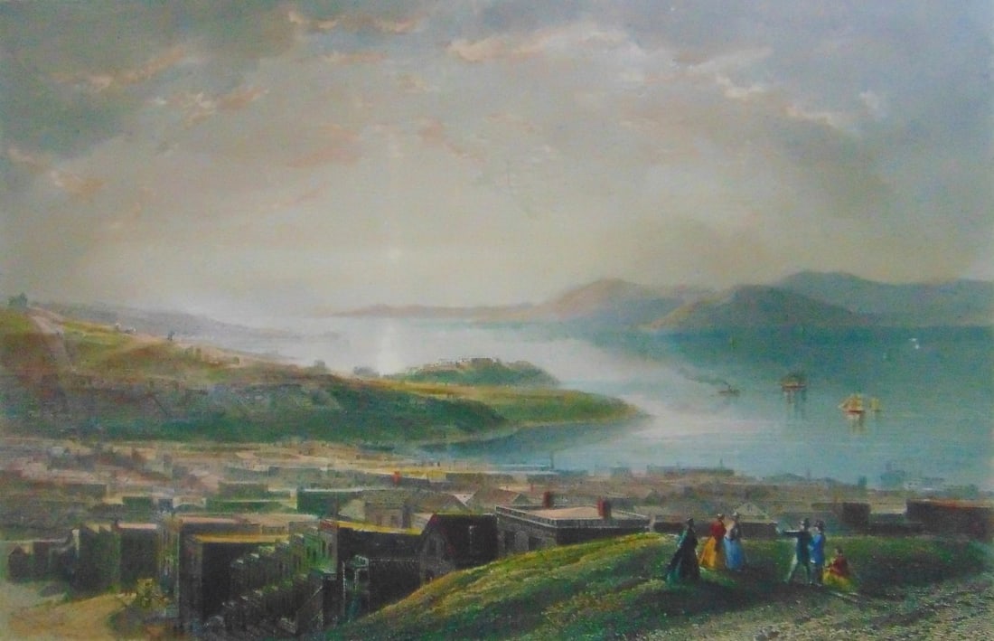 Golden Gate From Telegraph Hill  - California (1 of 3)