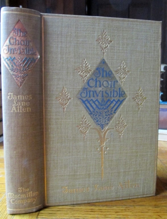 The Choir Invisible - Decorative Victorian Binding (1 of 1)