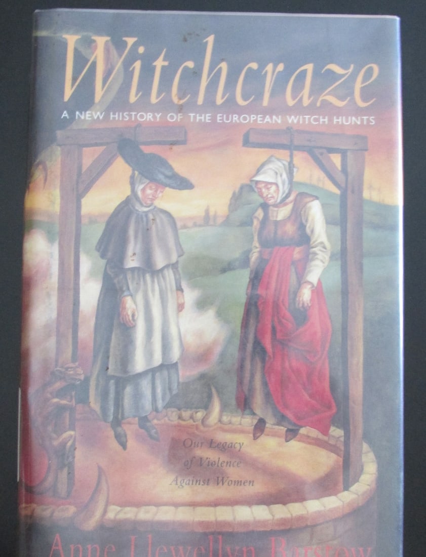 Witchcraze - New History European Witch Hunts: Witch Craze - A New History of the European Witch Hunts Author: Anne L Barstow Dated: 1994 Edition: 1st Size: 4to Binding: Hardcover Dust Jacket Type: Occul