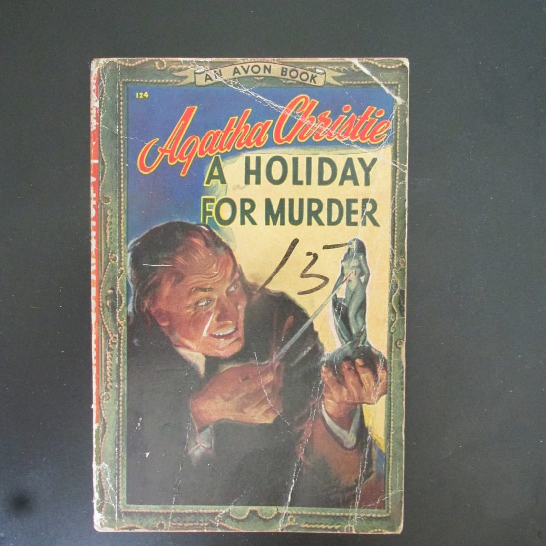 Agatha Christie Plus 2 More Mysteries: A Holiday For Murder - Agatha Christie 1947 Plus Said the Spider To the Fly - Richard Shattuck 1944 The Eighth Circle - Stanley Ellin 1959 Binding: Paperback Type: Mystery Proven