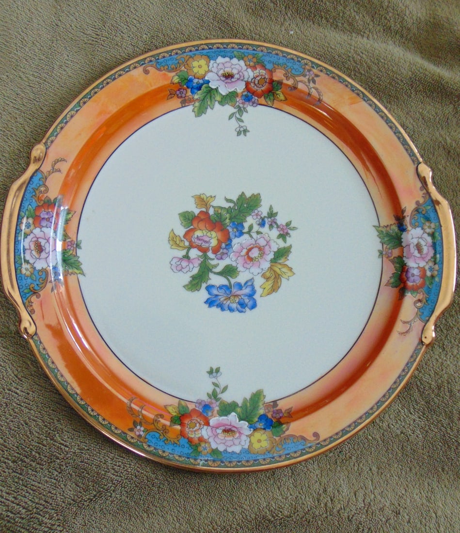 Japanese Hand Painted Serving Tray (1 of 5)