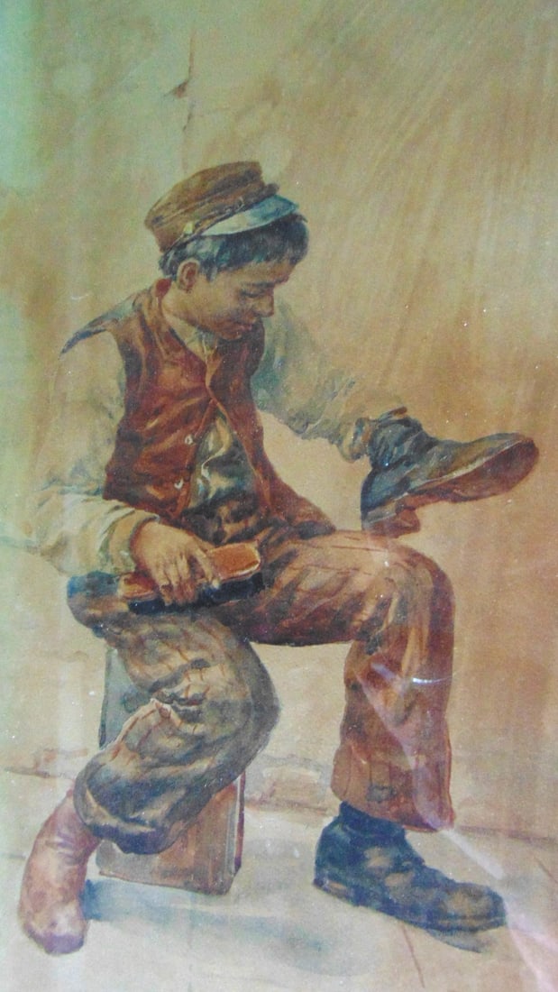 Shoeshine Boy - John H. Henrici 1897 (1 of 3)