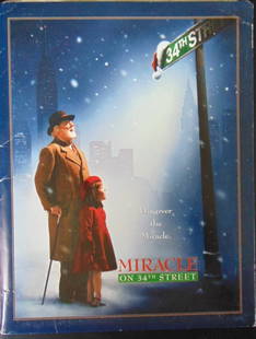 Miracle on 34th Street Press Kit: Miracle on 34th Street Press Kit Contains all 3 stapled promotions and 5 promotional photos. Complete and rare. Dated: 1994 Publisher: 20th Century Fox Size: Folding 4to B