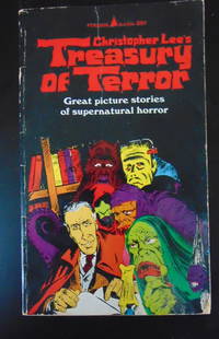 Christopher Lee's Treasury of Horror: Christopher Lee's Treasury of Horror Illustrations in comic book format. This is the true first edition as stated on verso of title page. Mort Drucker Cover // Comics art by: Johnny Craig; Russ Jones;