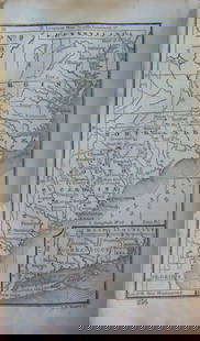 Map of 1779 - Eastern Seaboard: Map of 1779 - Eastern Seaboard From Florida to Pennsylvania Map No. 9 Dated: Circa 1840 Dimensions: 6 x 4" Condition Report Toning. Rounded left tips. Good Subject References: 220