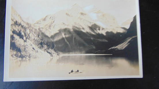 Lot of Post Cards From The Canadian Rockies: Lot of 10 RPPC Post Cards From The Canadian Rockies Dated: Circa 1920 - 30's Condition Report Unused Fine Subject References:  PCB2