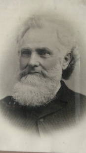 Portrait of Rev. John Martin Wagner: Photographic Portrait of Rev. John Martin WagnerMarried September 10, 1856Born at Flonheim, Germany July 8, 1826Died January 21, 1894, in Brooklyn, L. I.Graduated from Rutgers in 1853 and New