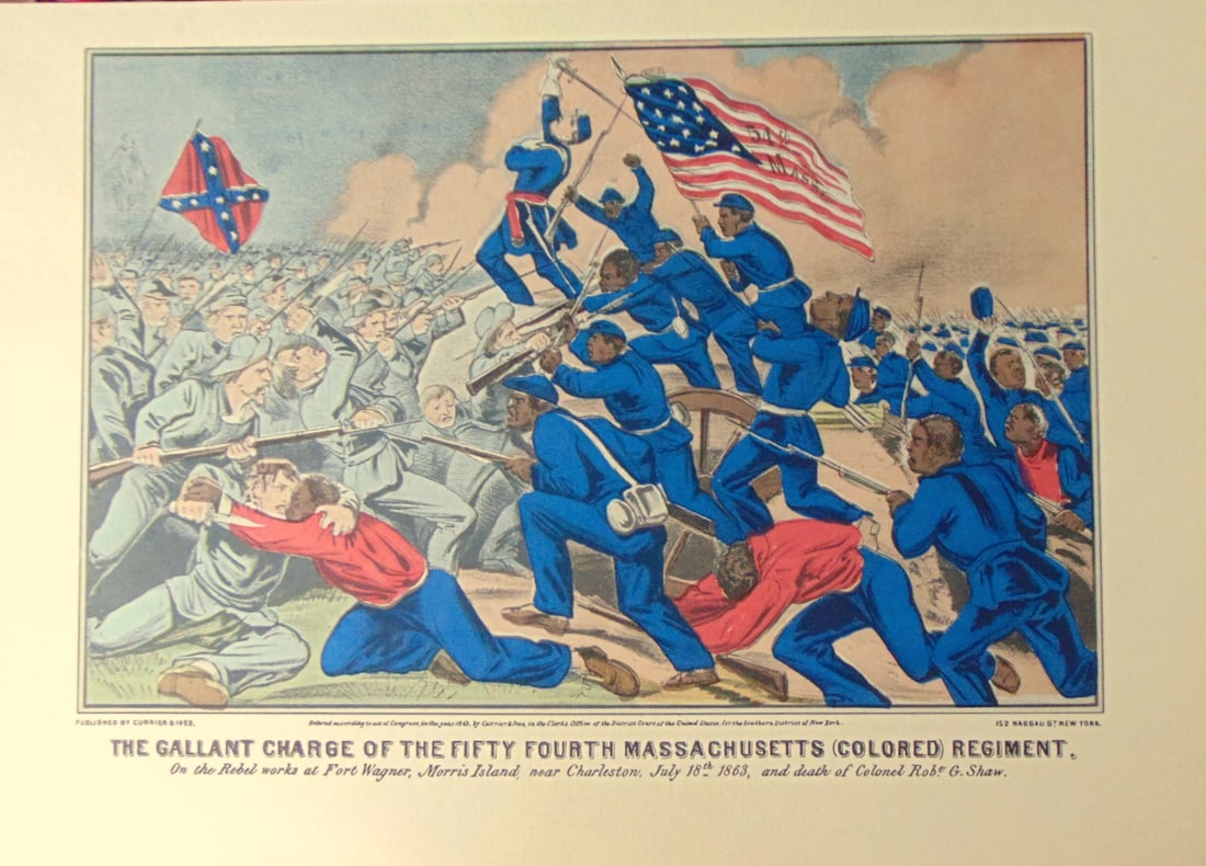 The Gallant Charge of the 54th Massachusets (1 of 3)