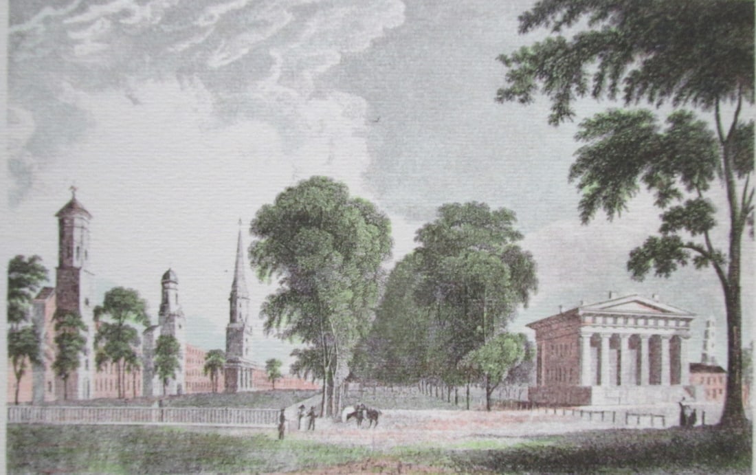 Yale College and State House - New Haven CT (1 of 3)