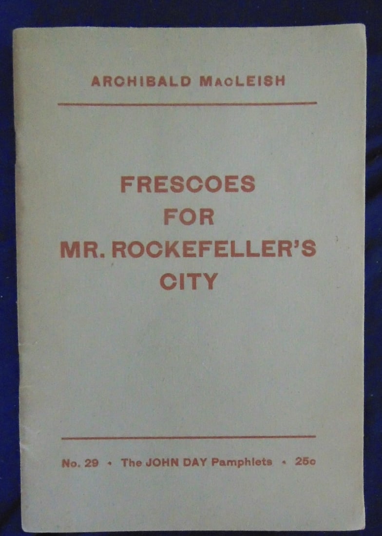 Frescoes For Mr. Rockefeller's City (new York)