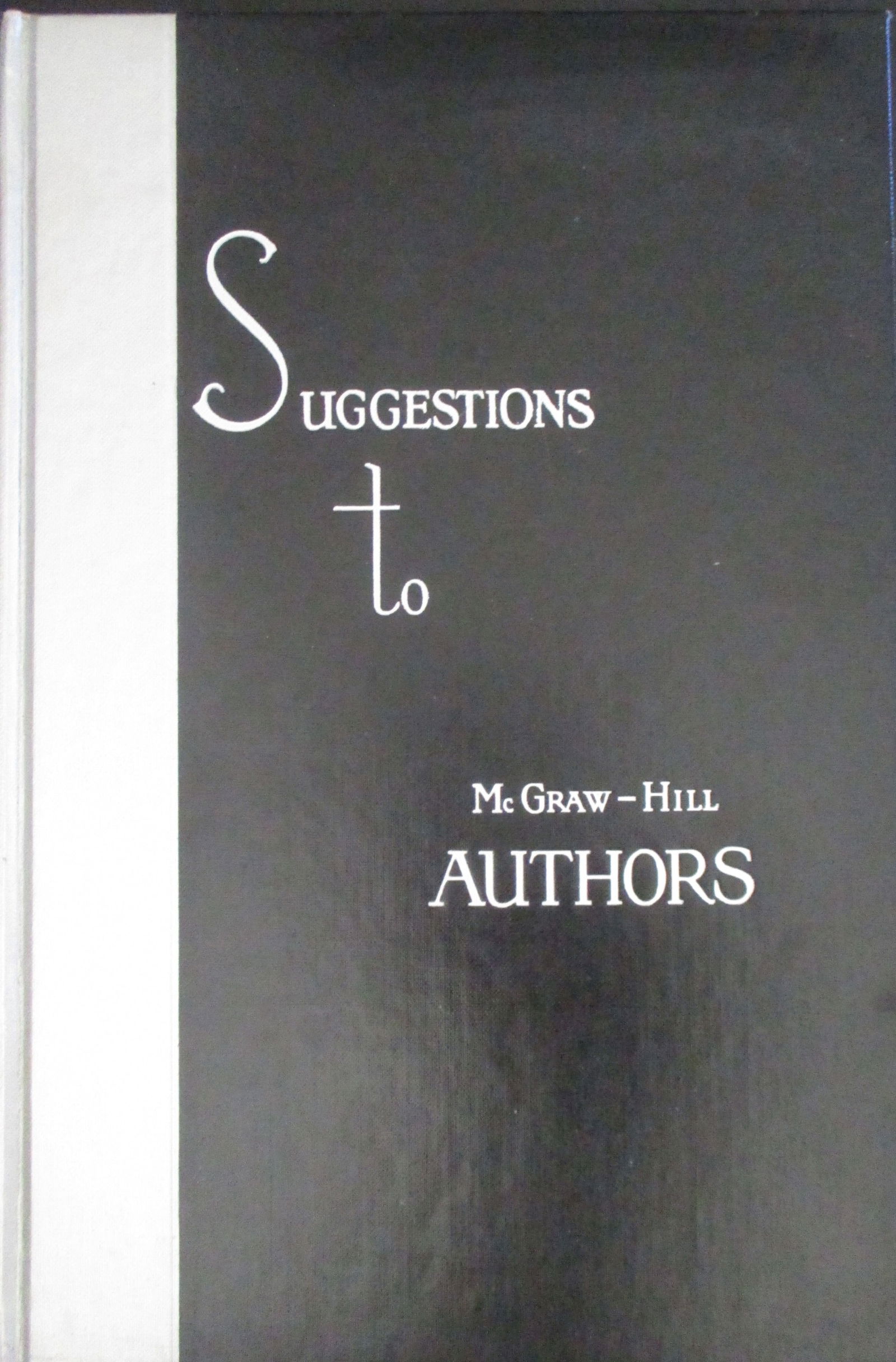 Suggestions to Authors - McGraw Hill (1 of 2)