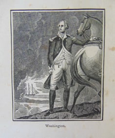 Early Wood Engraving of George Washington