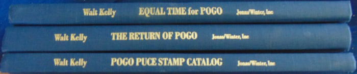 3 First Editions of Pogo Books - Walt Kelly