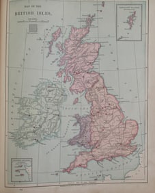 Map of the British Isles