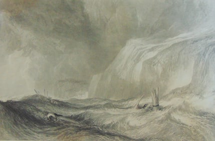 Wreck off Hastings - J. M. W. Turner