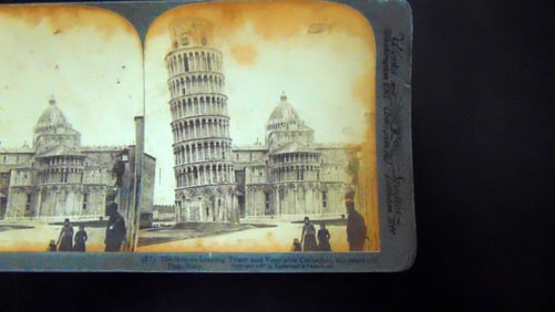 The Famous Leaning Tower of Pisa Italy